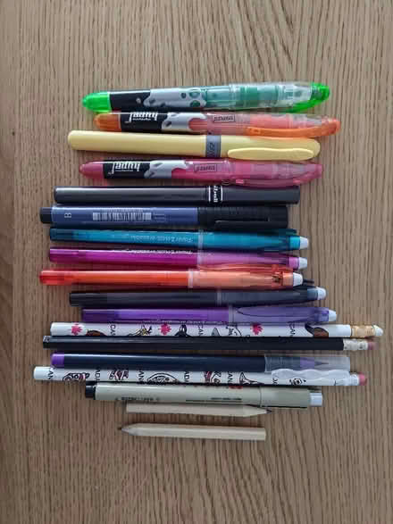 Photo of free Pens and pencils (Foster Farm) #1