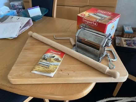 Photo of free Pasta making machine & board (Widford CM1) #1