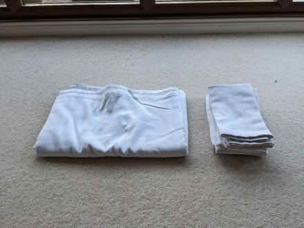 Photo of free Table cloth and matching napkins (Leybourne) #1