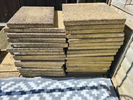 Photo of free Garden slabs (East Hunsbury) #1