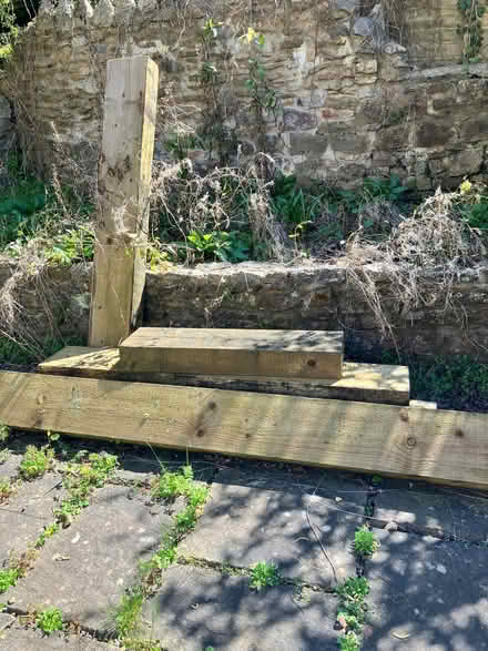 Photo of free Garden sleepers (Cotham BS6) #1