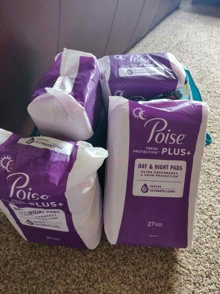 Photo of free adult female incontinence pads (Rush, near Henrietta) #1