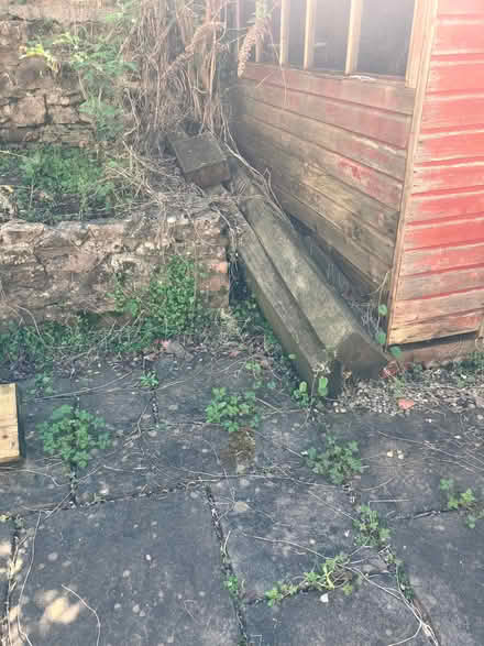 Photo of free Garden sleepers (Cotham BS6) #2