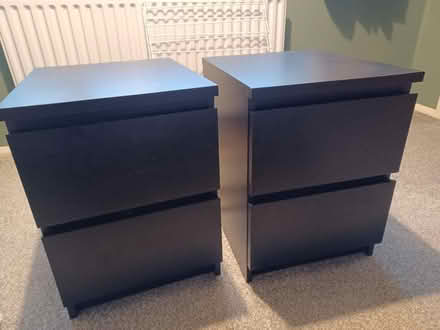 Photo of free Ikea malm bedside tables (New addington) #1