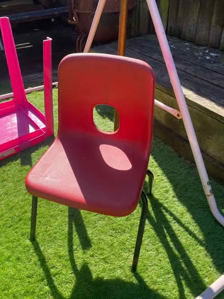 Photo of free Classroom chairs small child (Clanfield PO8) #1