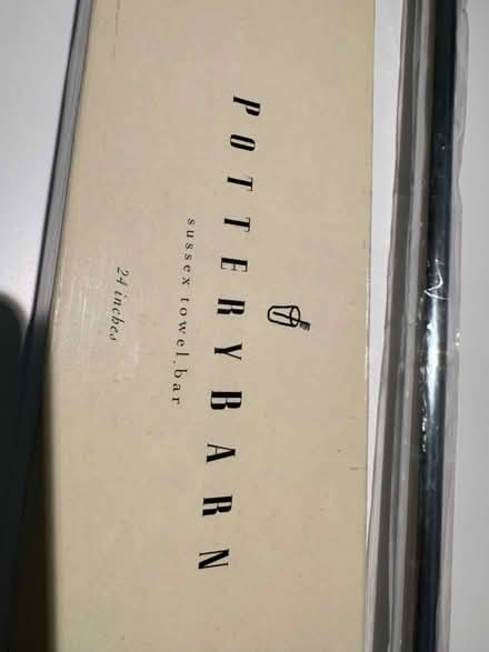 Photo of free New in box PB towel rack 24” (Capitol Hill) #1
