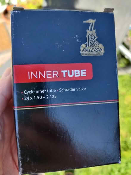 Photo of free Raleigh 24" Inner Tube (Northwich CW8) #1