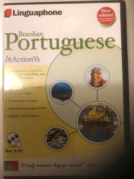 Photo of free Brazilian Portuguese DVD Linguaphone (Harrogate HG2) #1