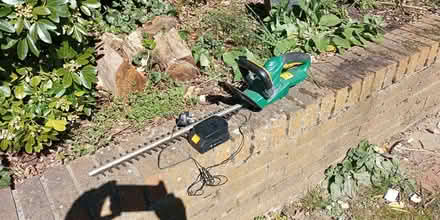 Photo of free Cordless hedge trimmer. (Oaklands nr Welwyn AL6) #1