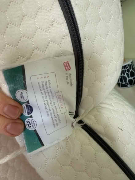 Photo of free Double mattress + cover (New Malden KT3) #1