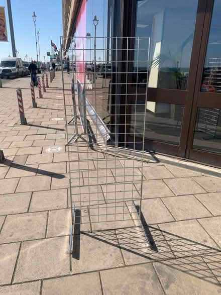 Photo of free 19 x display stands. Chrome (BN1) #2