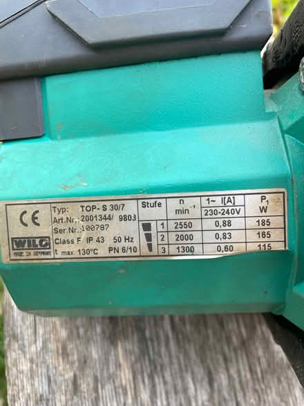 Photo of free Water pump (5miles S of Bury St Eds) #2