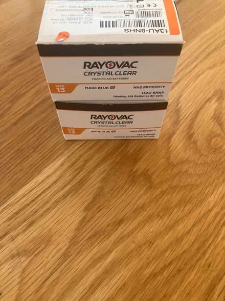 Photo of free Hearing aid batteries (Bingley BD16) #1