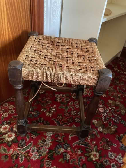 Photo of free 2 vintage solid wood chairs and stool (Stainton CA11) #3
