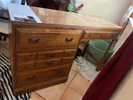 Photo of free Wooden Desk (El Sobrante) #1