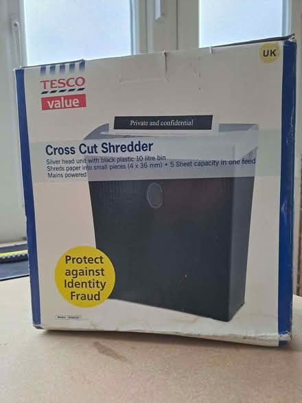 Photo of free Cross Cut Shredder (Harrietsham ME17) #1