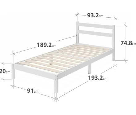 Photo of free Single bed frame (King's Weald, off Kingsway.) #2
