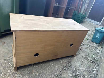 Photo of free Wooden TV unit (Warners End HP1) #2