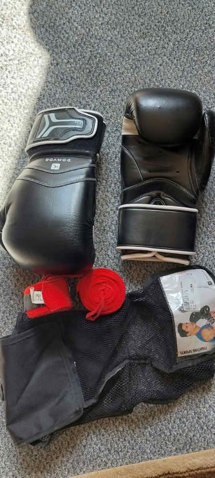 Photo of free Boxing gloves and wraps (Portchester) #1