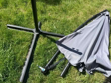 Photo of free Grey Cantilever Parasol - broken (Rainham, Kent) #2