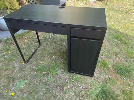 Photo of free Black Ikea desk (CR0) #1