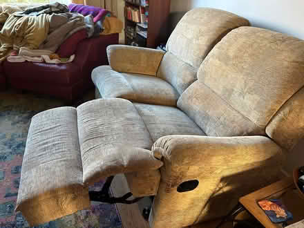 Photo of free 2-seater manual recliner (Barton le Clay MK45) #3