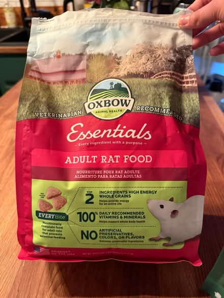 Photo of free Pet rat food/supplements (Northland) #1