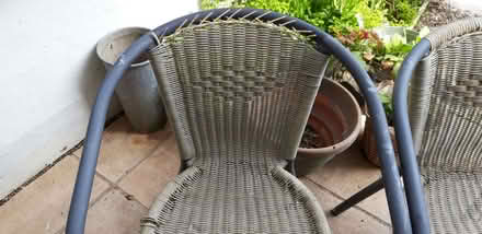 Photo of free 2 x rattan effect garden chairs (St Leonards TN38) #2