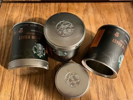 Photo of free Empty Starbucks tins (3) (West San Jose) #2