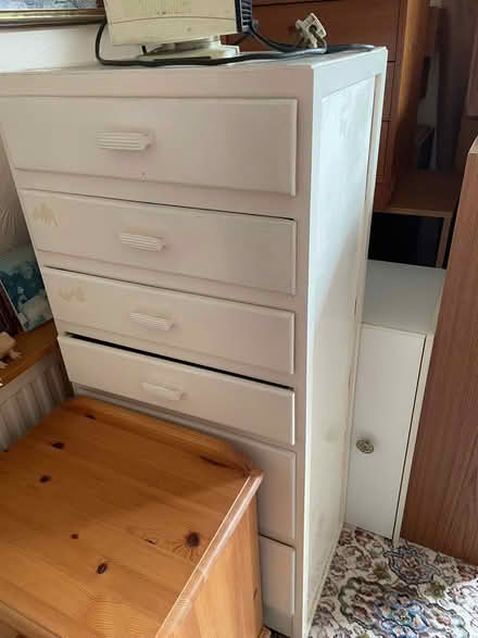 Photo of free Chest of drawers and bookcase upcycling (Church End LU6) #1