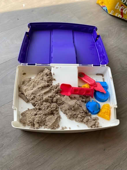 Photo of free Kinetic sand with case (Church RG2) #1