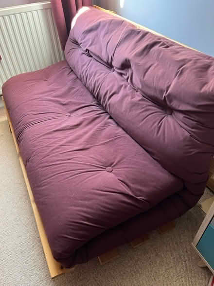 Photo of free Double futon and base (Oxford, OX4 7) #2