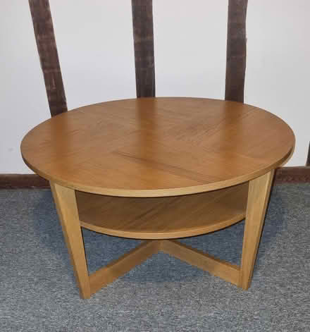 Photo of free IKEA Vejmon Oak Veneer Coffee Table (Castle Neroche TA20) #1