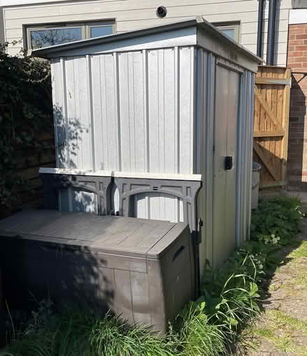 Photo of free Metal garden shed (CO7 Wivenhoe) #2