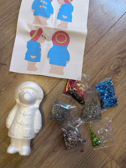 Photo of free Paddington Bear Sequin Art (Carnforth LA5) #2