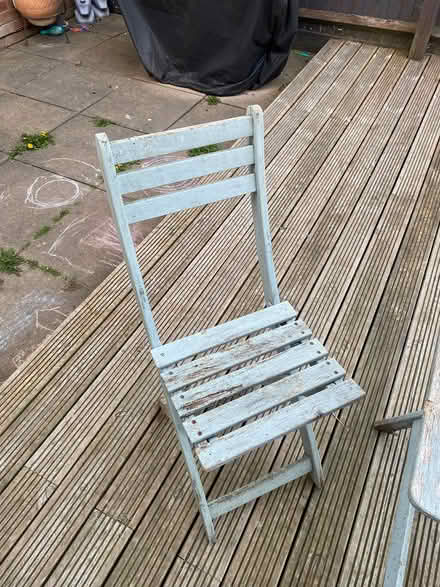 Photo of free Wooden Table and Chairs (CF3) #3