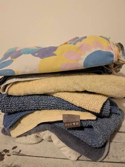 Photo of free Big pile of linen (Southbourne, Dorset) #1