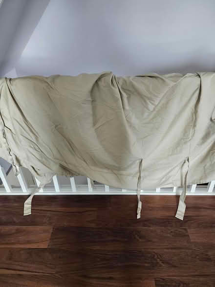 Photo of free New Beige Loveseat Cover (Ambler) #1