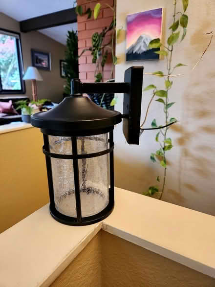 Photo of free Wall mounted outdoor sconce (Cherry Crest) #2