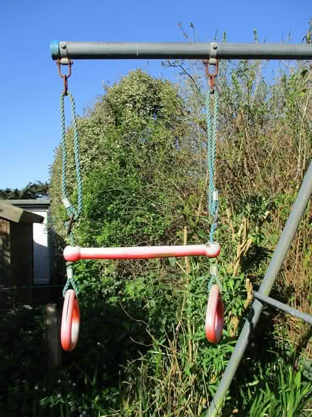 Photo of free disman. childs swing/activity frame (Felpham) #3