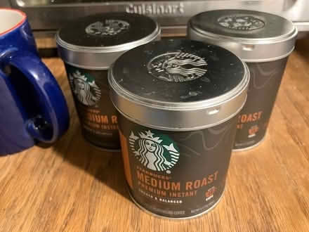 Photo of free Empty Starbucks tins (3) (West San Jose) #1