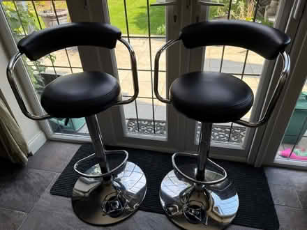 Photo of free 2 x Bar Stools (Esher KT10) #1