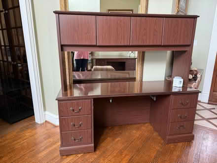Photo of free Desk and desk/hutch (Allen) #1