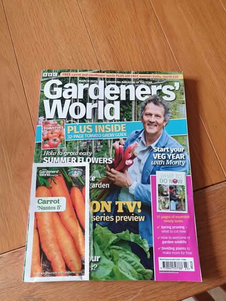 Photo of free Seeds and gardening magazine (TN38) #1