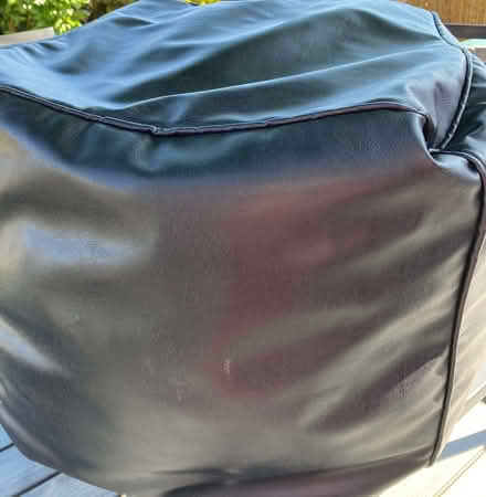 Photo of free Square/Cube Size Black Beanbag, ideal as a comfy footstool (Calthwaite CA11) #1