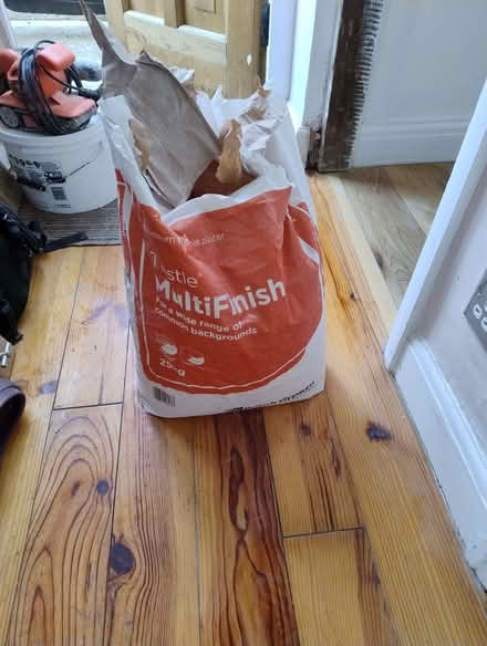 Photo of free Finishing plaster 2/3 bag (Chesham HP5) #1