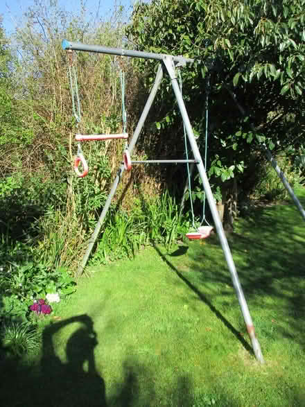 Photo of free disman. childs swing/activity frame (Felpham) #2