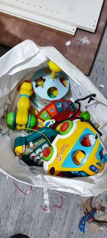 Photo of free bag full of toys (Gorse Hill M32) #1