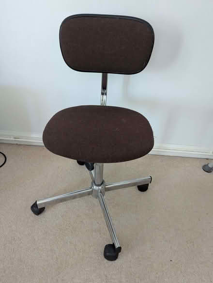 Photo of free Office chair Dark brown (Harlaxton NG32) #3