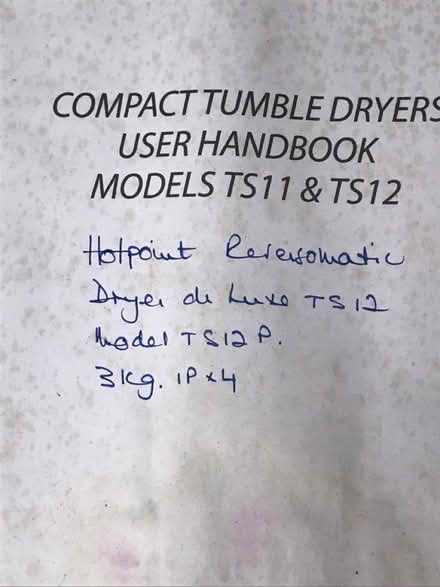 Photo of free Tumble Dryer (Shepherds Bush) #2